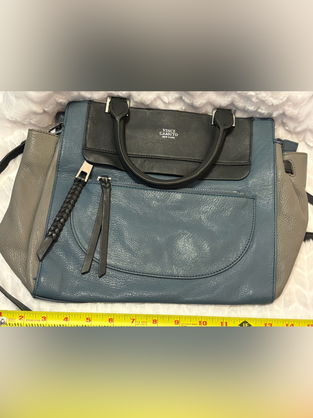Vince Camuto Leather Bag - Blue